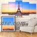Multicolor 5-Panel Canvas Art ing Picture Print Framed World Map Scenery Realism   569881112